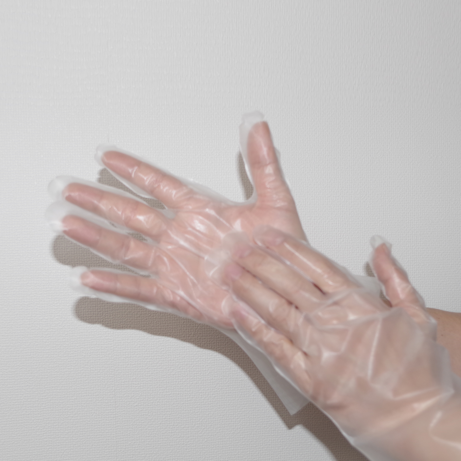 HDPE手袋 クリア