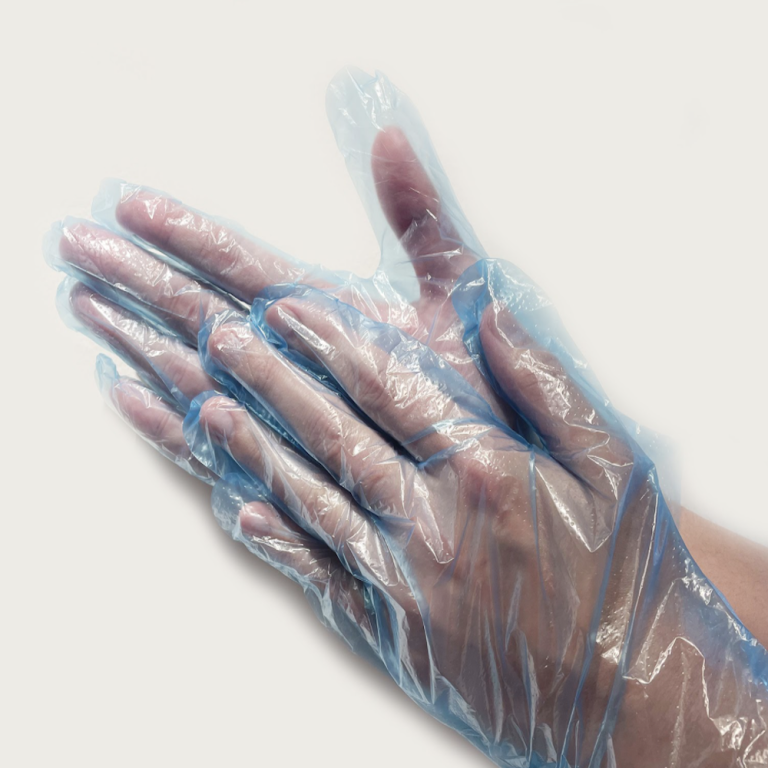 LDPE手袋 ブルー