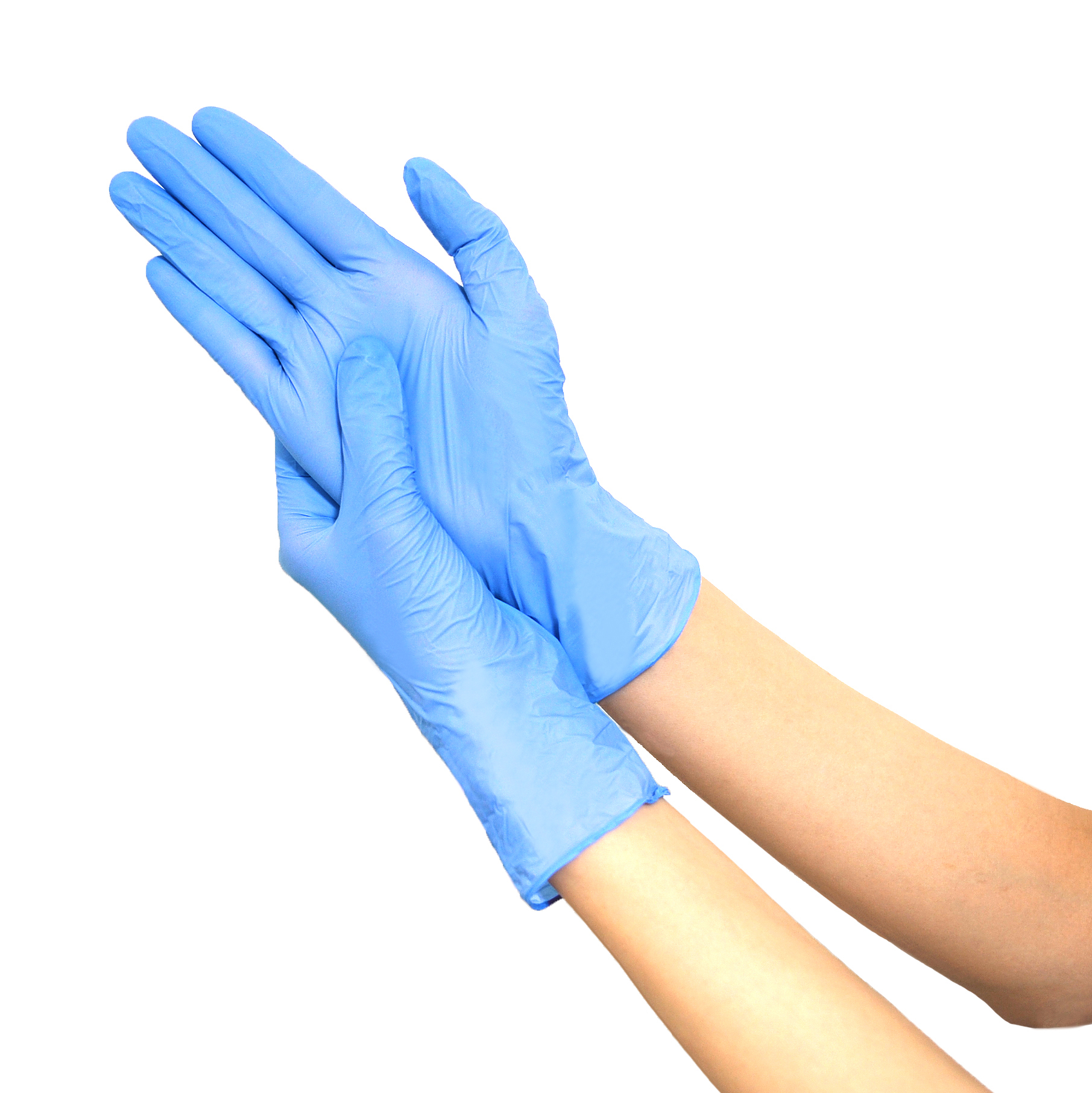 ニトリル手袋 ブルー 粉無し | Nitrile Fit Gloves ブルー